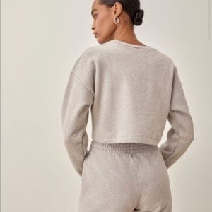 Reformation Set - Classic Sweats + Cropped Sweatshirt